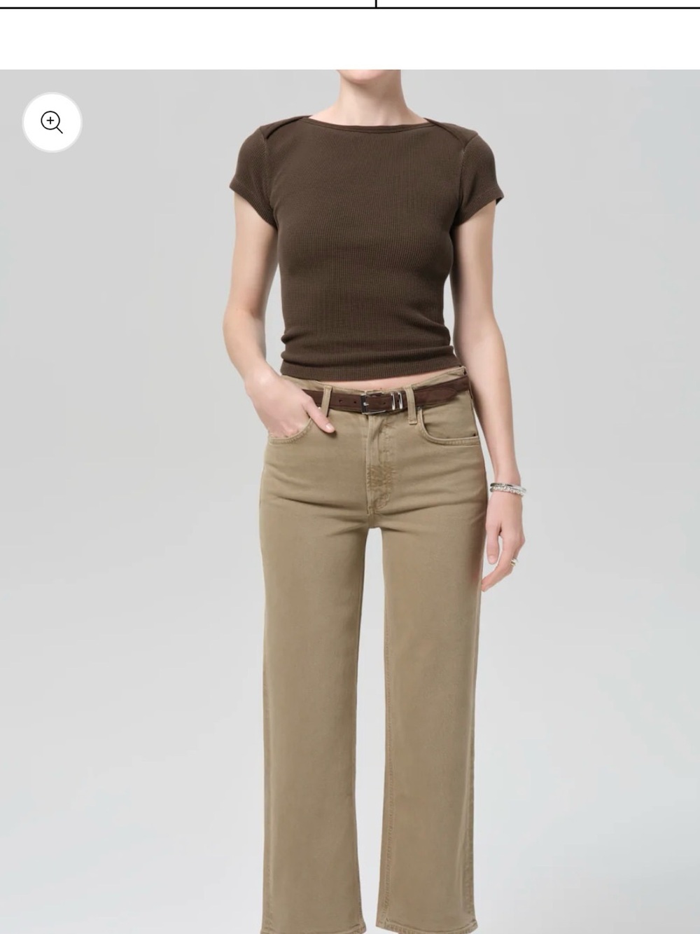 Citizens of Humanity Palma Jeans in Beige